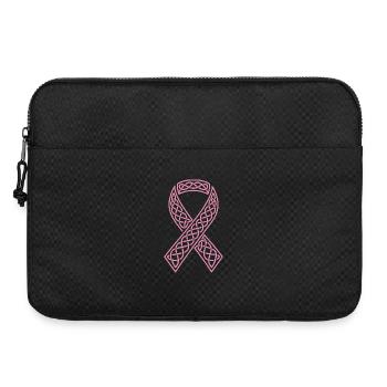 Ruban Celtique Rose à Nœud - Sacoche pour ordinateur portable 15 pouces - noir - Devant