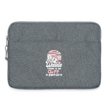 Hawaiian Ukulele Uke Ukulele There - Laptoptasche 15" - Grau meliert - Vorne