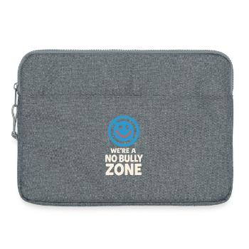 Sympathie anti-harcèlement, Lève-toi - Sacoche pour ordinateur portable 15 pouces - gris chiné - Devant