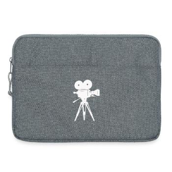 Filmkamera Kamera - Laptoptasche 15" - Grau meliert - Vorne
