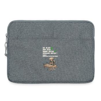 Vuurwerk pour les Pays-Bas - Sacoche pour ordinateur portable 15 pouces - gris chiné - Devant