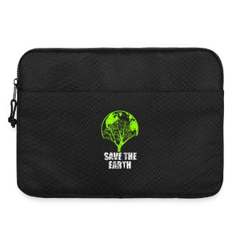 SAVE THE EARTH T-SHIRT - Sacoche pour ordinateur portable 15 pouces - noir - Devant