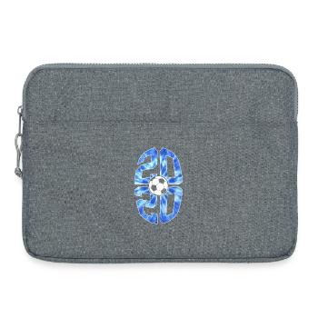 6 ANS DE NAISSANCE EN FOOTBALL 2020 6E ANNIVERSAIRE - Sacoche pour ordinateur portable 15 pouces - gris chiné - Devant