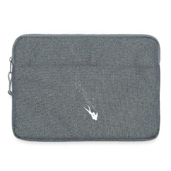 Bulles de Plongeuse - Sacoche pour ordinateur portable 15 pouces - gris chiné - Devant
