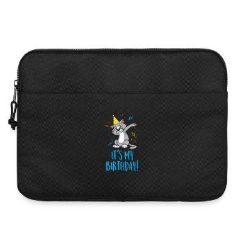 Es ist mein Geburtstag - Laptoptasche 15" - Schwarz - Vorne