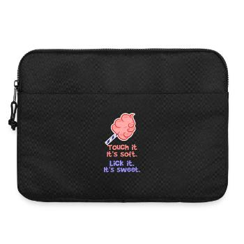 Sweet tooth Statement bonbons Bonbons Délicieux - Sacoche pour ordinateur portable 15 pouces - noir - Devant