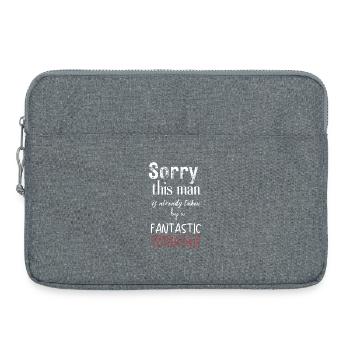 Prise par une femme fantastique Griffe - Sacoche pour ordinateur portable 15 pouces - gris chiné - Devant