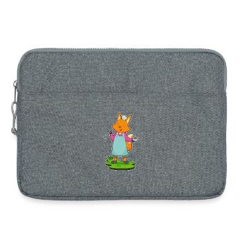 Cuisson en bol de cuisson Fox - Sacoche pour ordinateur portable 15 pouces - gris chiné - Devant