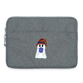Astrologischer Widder Tierkreiszeichnertop - Laptoptasche 15" - Grau meliert - Vorne