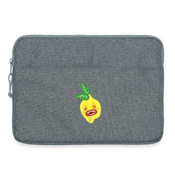 COSTUME D’HALLOWEEN CITRON - Sacoche pour ordinateur portable 15 pouces - gris chiné - Devant