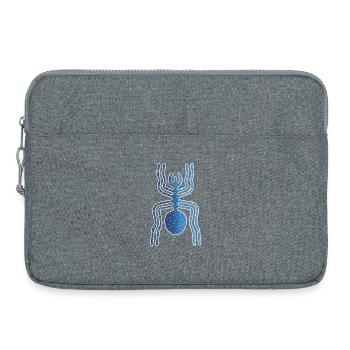 Animal araignée de Nazca - Sacoche pour ordinateur portable 15 pouces - gris chiné - Devant