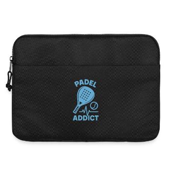Padel Addict Padel Tennisspieler Lustig - Laptoptasche 15" - Schwarz - Vorne