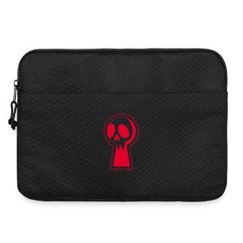 La mort rouge nous observe - Sacoche pour ordinateur portable 15 pouces - noir - Devant