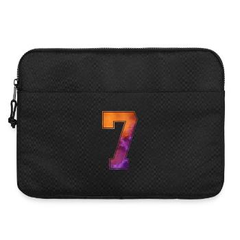 NO. 7 NUMBER 7 COLLEGE 7TH BIRTHDAY - Laptop bag 15" - black - Front