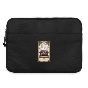 The Procrastination Priest Procrastinator Skeleton - Laptop bag 15" - black - Front