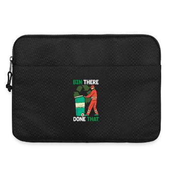Garbage Day is my favorite day - Laptop bag 15" - black - Front