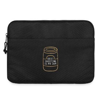 Schützenkönig Tontauben Scheiben Schützenfest - Laptoptasche 15" - Schwarz - Vorne
