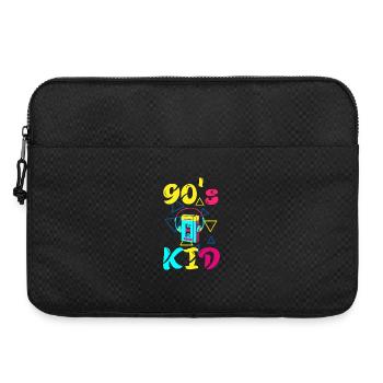 90s Kid Forever – retro t-shirt for fans of the 90s - Laptop bag 15" - black - Front