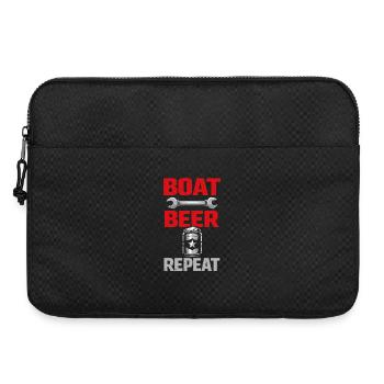 Entretien des bateaux, réparations, humour, - Sacoche pour ordinateur portable 15 pouces - noir - Devant