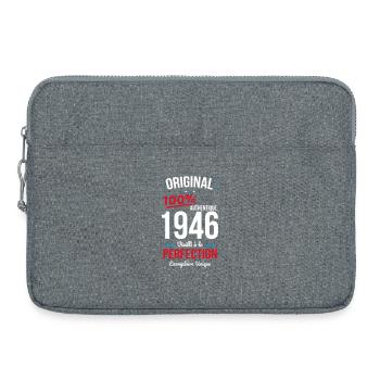 1946 – Original – Unique copy - Laptop bag 15" - heather grey - Front