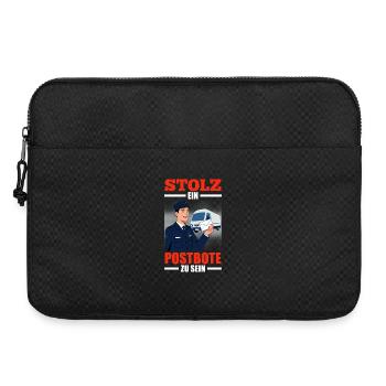 Postman PROUD TO BE A POSTMAN Funny - Laptop bag 15" - black - Front