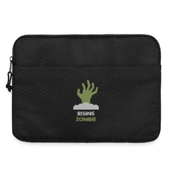Zombie Hand T-Shirt – Creepy Undead Graphic Design - Laptop bag 15" - black - Front