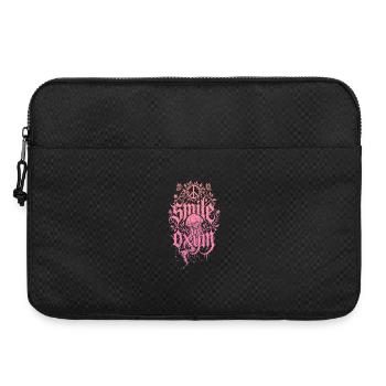 Méduses roses dans la forêt corallienne - Sacoche pour ordinateur portable 15 pouces - noir - Devant