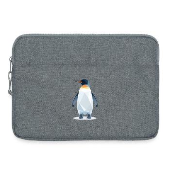 Penguin Style - Laptop bag 15" - heather grey - Front