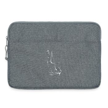 Boot - Laptoptasche 15" - Grau meliert - Vorne