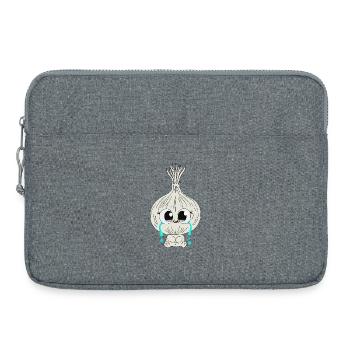 Zwiebel - Laptoptasche 15" - Grau meliert - Vorne