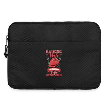 Elektronikerin - Laptoptasche 15" - Schwarz - Vorne