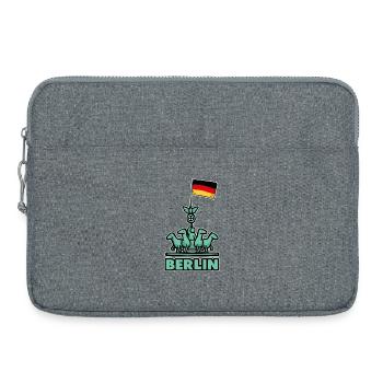 Berlin - Laptoptasche 15" - Grau meliert - Vorne