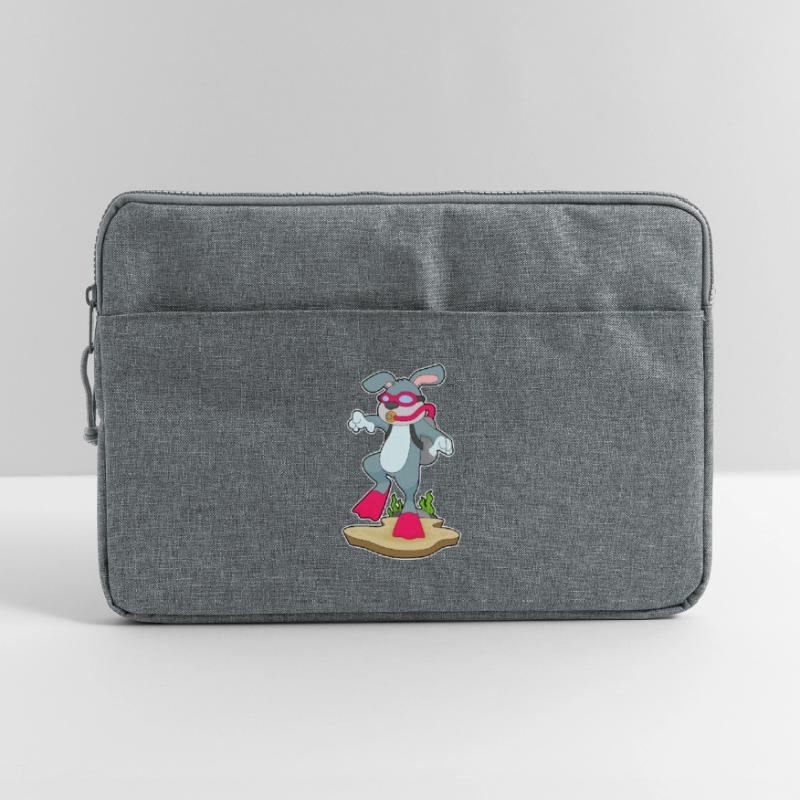 Rabbit Diver Bouteille d’oxygène Plongée Sacoche pour ordinateur portable 15 pouces