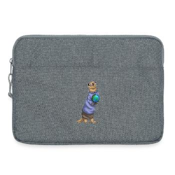Otter Geschichte Lehrer Schule - Laptoptasche 15" - Grau meliert - Vorne