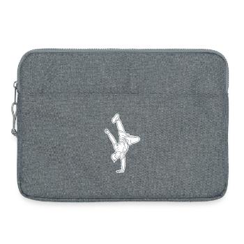 B Boy Skizze - Laptoptasche 15" - Grau meliert - Vorne