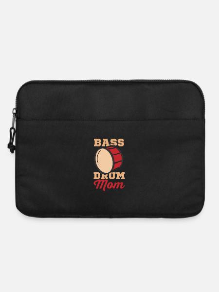 Bass Drummer Mutter - Laptoptasche 15" - Schwarz