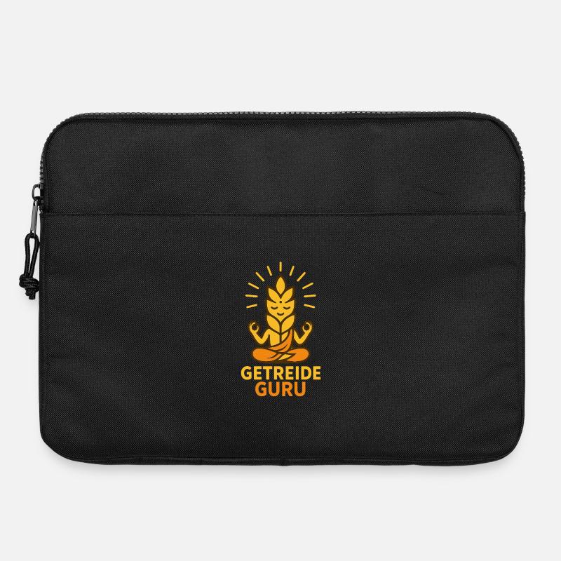 Grain Guru – Meditativ hvedestil - Computertaske 15" - sort