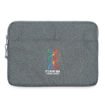 C’est dans mon ADN Patrimoine hispanique Fierté et culture - Sacoche pour ordinateur portable 15 pouces - gris chiné - Devant