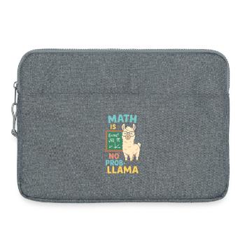 Bass is the bacon of music - Laptop bag 15" - heather grey - Front