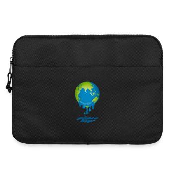 Melting Globe - Laptop bag 15" - black - Front