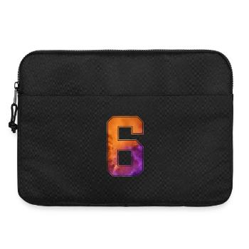 NON. 6 NUMÉRO 6 COLLÈGE 6E ANNIVERSAIRE - Sacoche pour ordinateur portable 15 pouces - noir - Devant