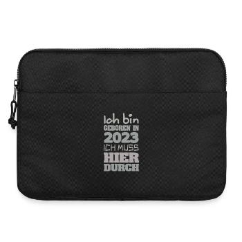 Born in 2023 Get started - Laptop bag 15" - black - Front