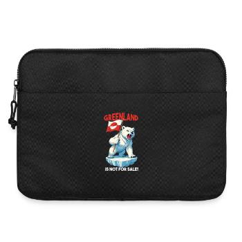 Greenland Is Not For Sale Arctic Polar Bear - Laptoptasche 15" - Schwarz - Vorne