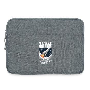 Ingénieur aérospatial comme la science des fusées - Sacoche pour ordinateur portable 15 pouces - gris chiné - Devant