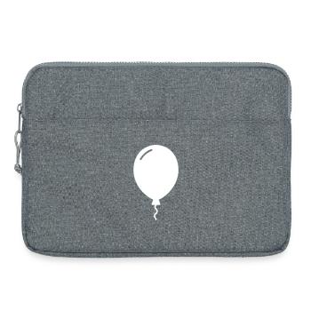 Balloon – Party, Lightness & Good Mood - Laptop bag 15" - heather grey - Front