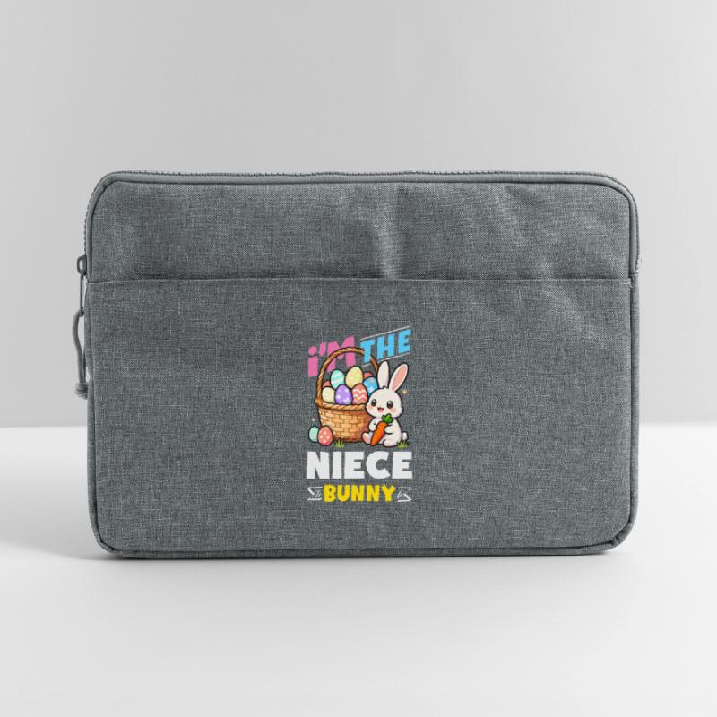 Happy Easter Sweet Easter Bunny Egg Hunt Easter Eggs Laptop bag 15"