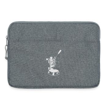 Machine solo - White - Laptop bag 15" - heather grey - Front