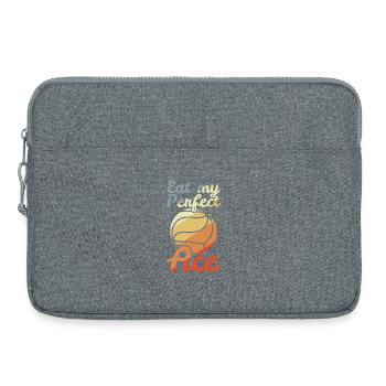 Blague de volleyball - Sacoche pour ordinateur portable 15 pouces - gris chiné - Devant