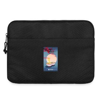Orientalisch Japanische Kunst | Nudel-| Ramen - Laptoptasche 15" - Schwarz - Vorne