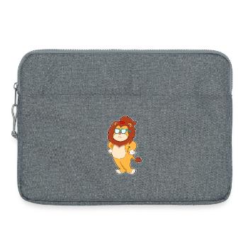 Leo Sunglasses - Laptop bag 15" - heather grey - Front